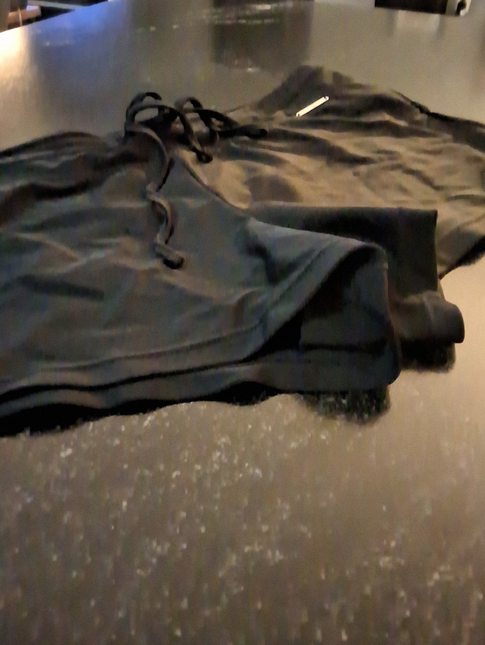 Black Drawstring Lounge Pants